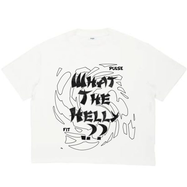 What The Helly Camo Crop Tee